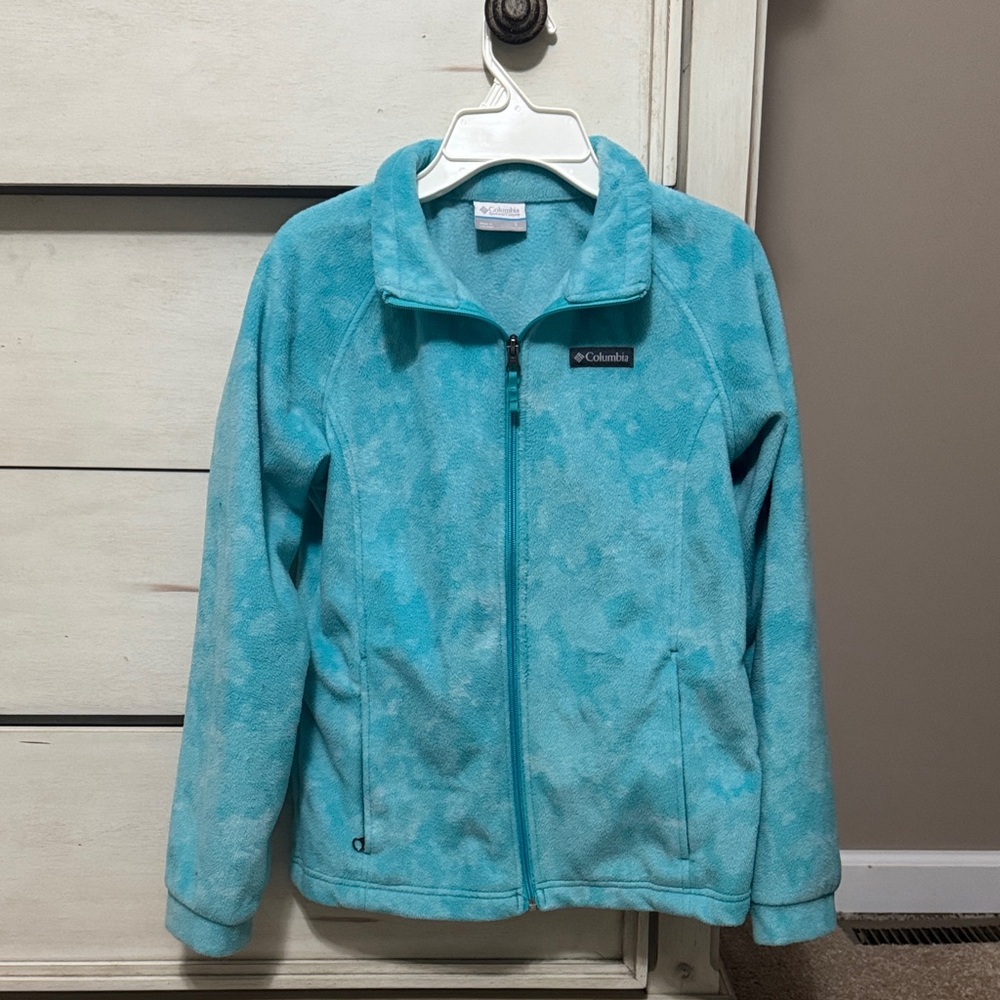 Columbia Kids Teal Fleece Jacket